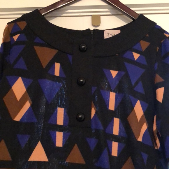 J. Taylor dress with zip back - Picture 2 of 4